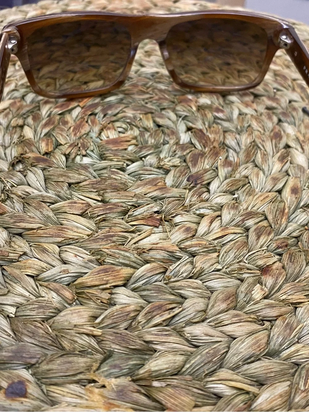 Prada Brown Tortoiseshell Sunglasses with Dark Brown Lenses